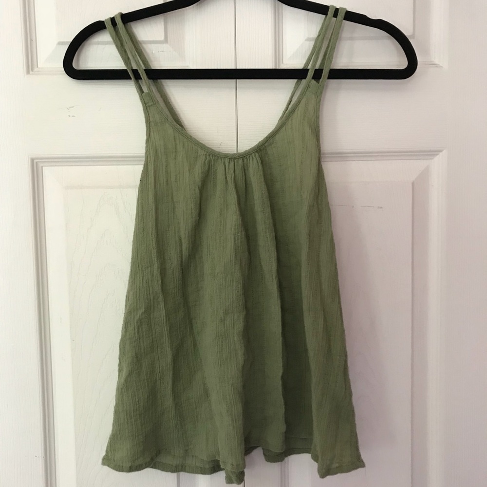 Aerie Green Tank Top